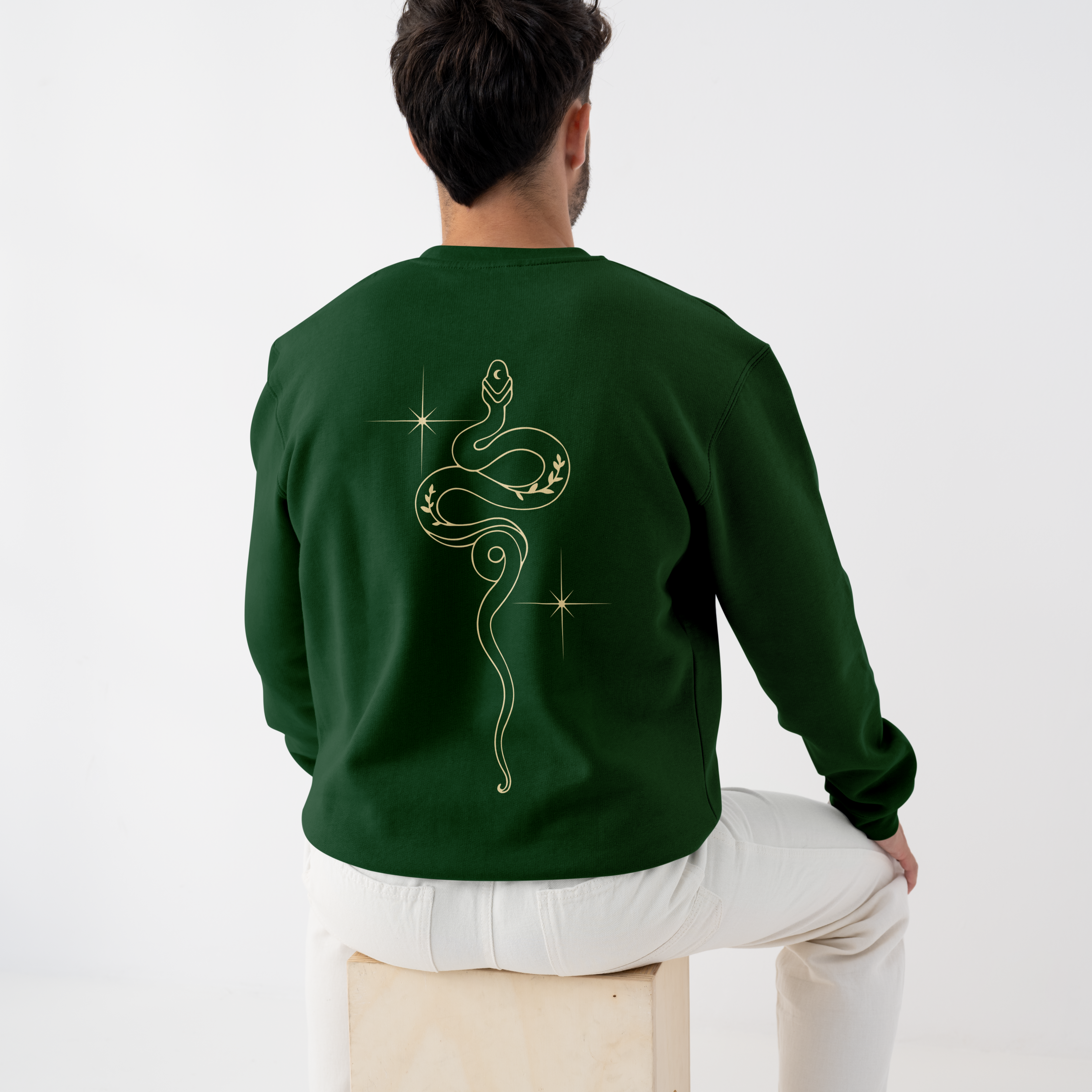 Cosmic Cobra: Oversized Classic Sweatshirt