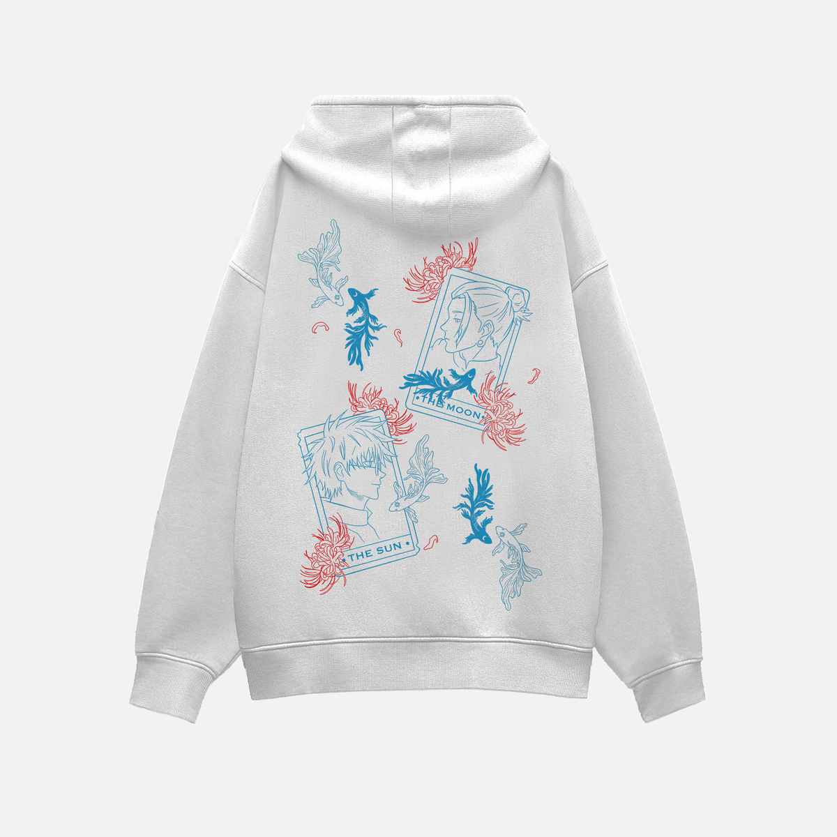The Sun & The Moon : Oversized Hoodie