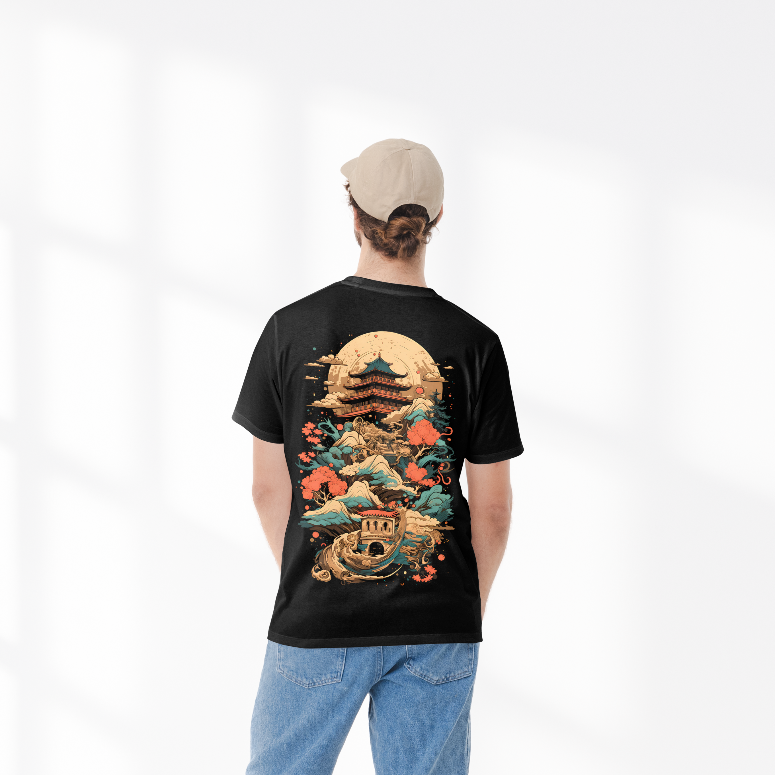 Samurai Sanctuary: Oversized Classic T-shirt