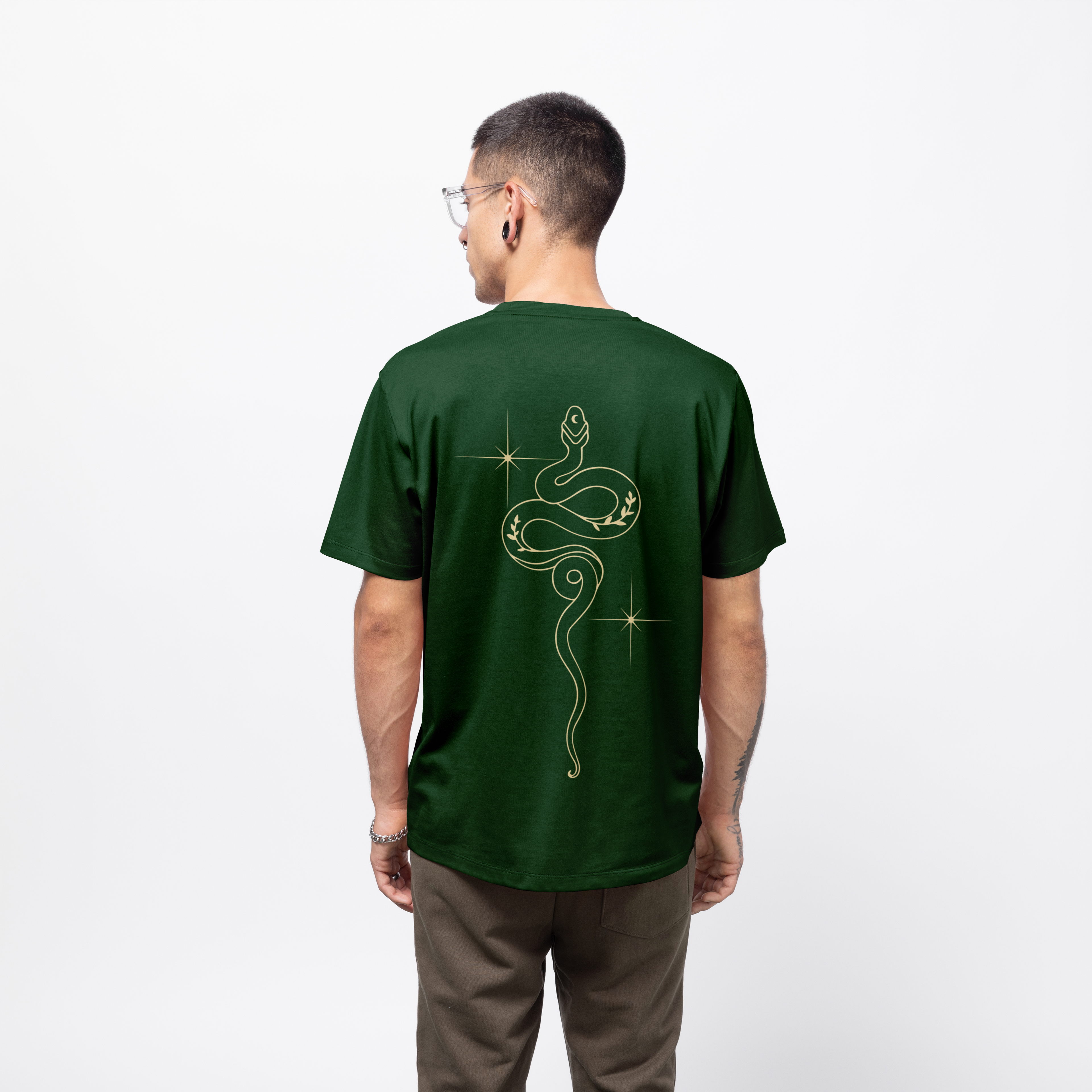 Cosmic Cobra: Oversized Classic T-shirt
