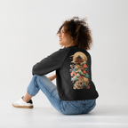Samurai Sanctuary: Oversized Clssic Sweatshirt