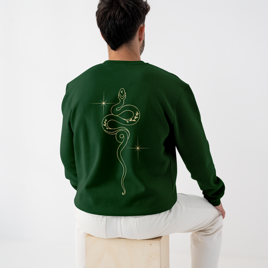 Cosmic Cobra: Oversized Classic Sweatshirt