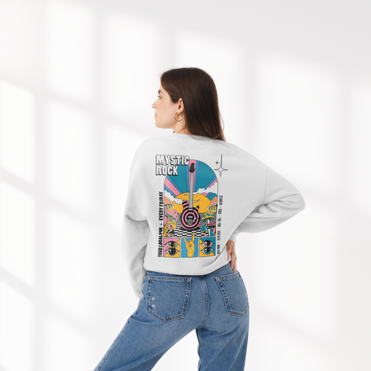 Mystic Rock: Oversized Classic Sweatshirt