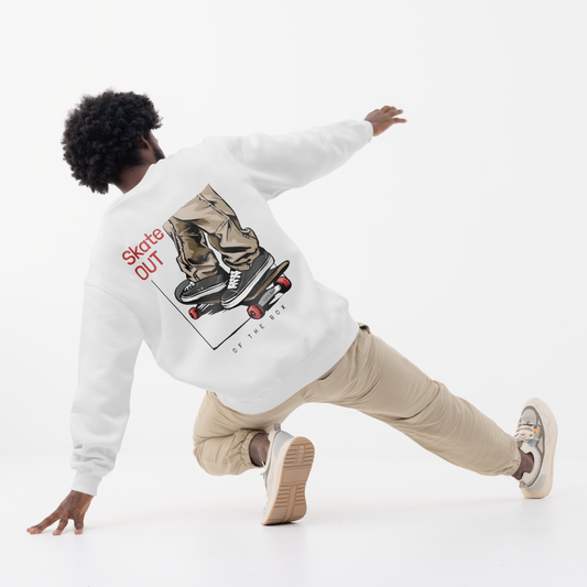 Skate Out: Oversized Classic Sweatshirt