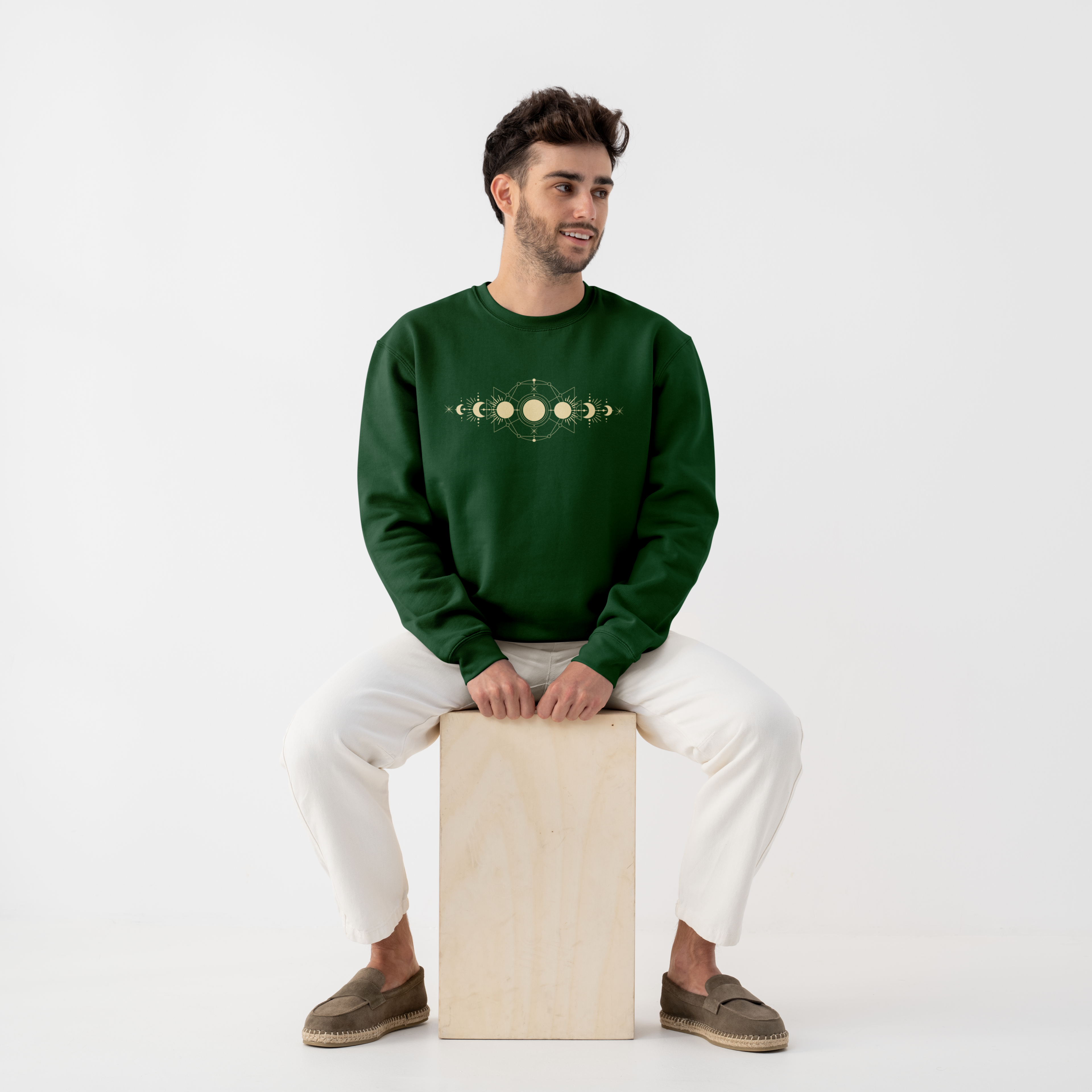 Cosmic Cobra: Oversized Classic Sweatshirt