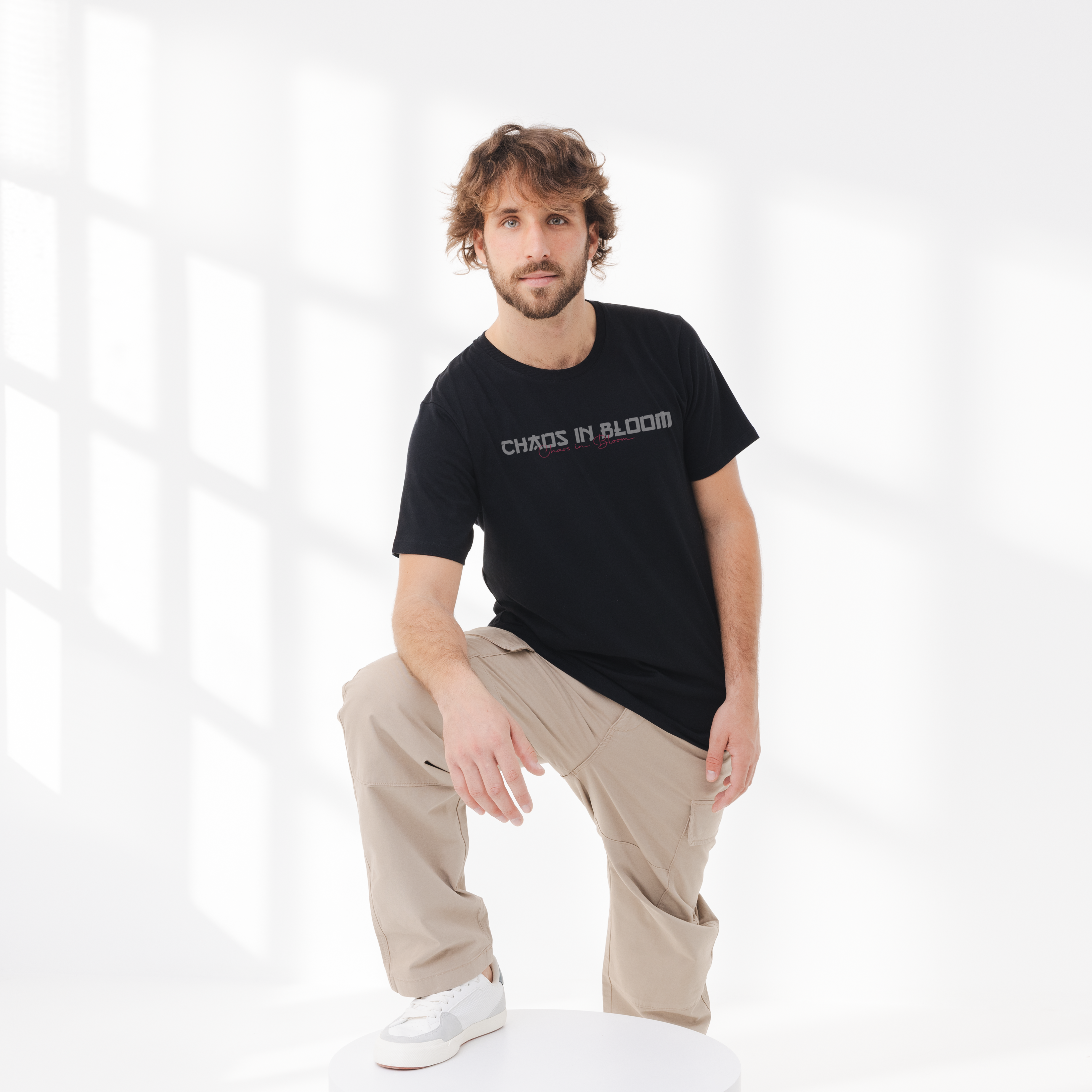 Chaos in Bloom: Oversized Classic T-shirt