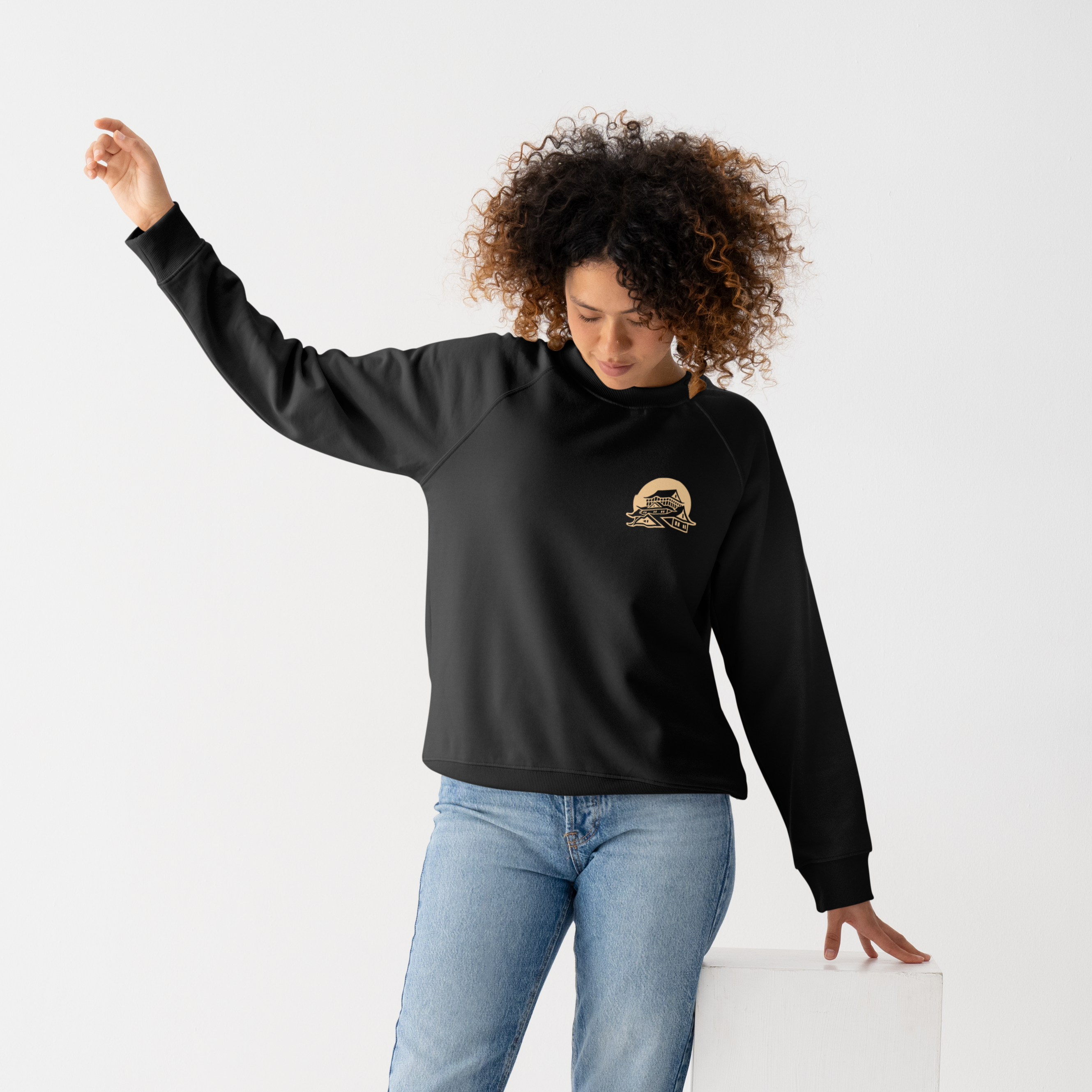 Samurai Sanctuary: Oversized Clssic Sweatshirt