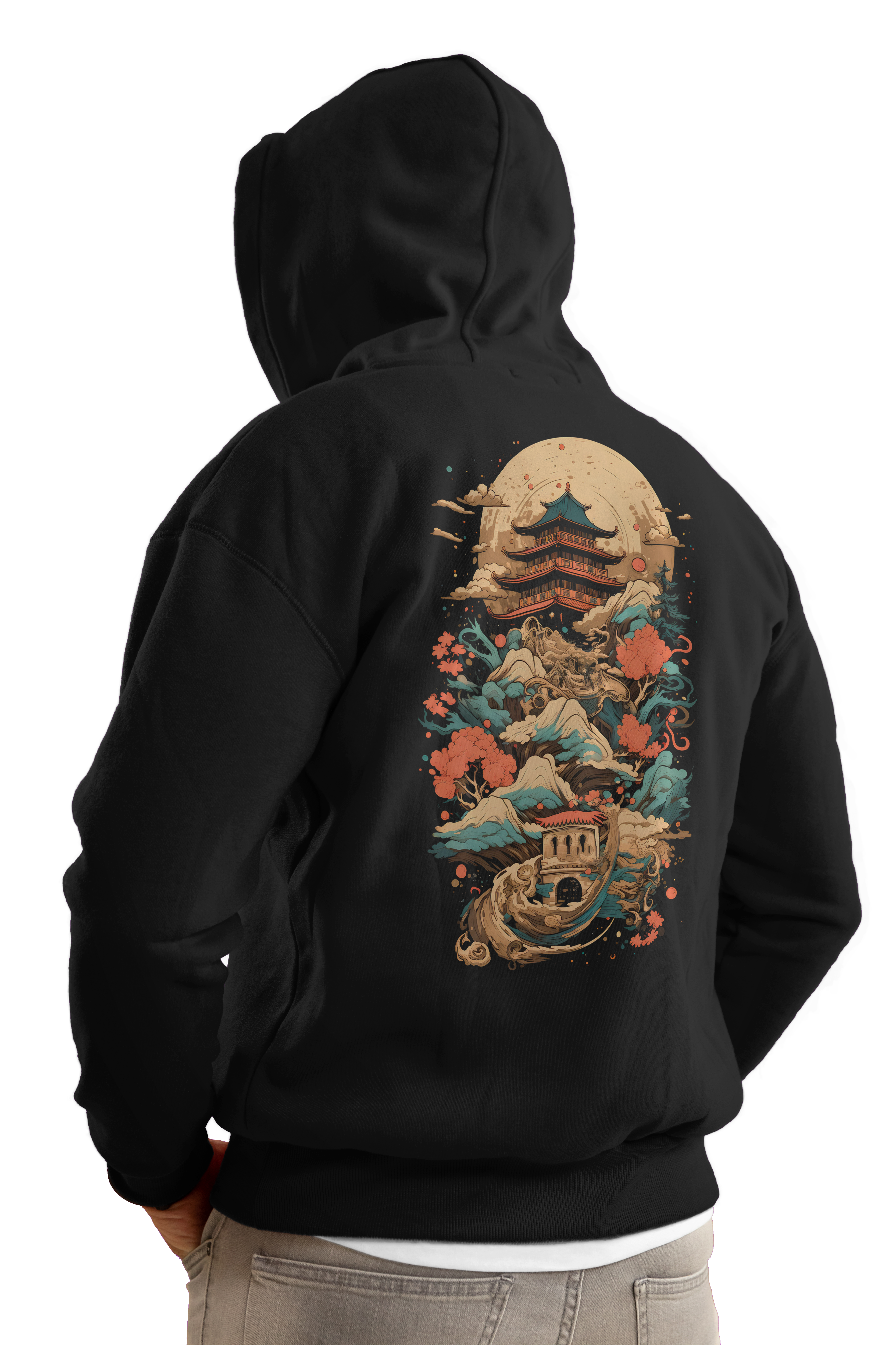 Samurai Sanctuary: Oversized Hoodie