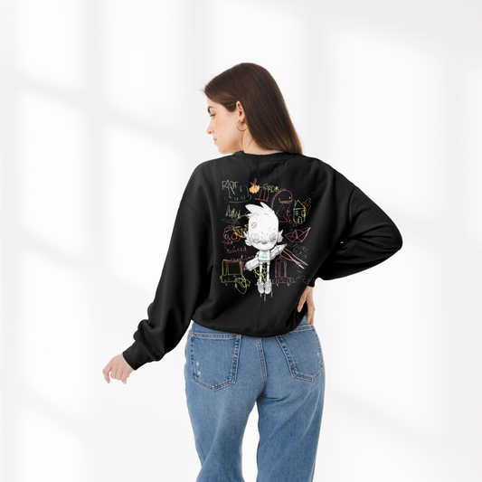 Be A Wild Kid: Oversized Classic Sweatshirt