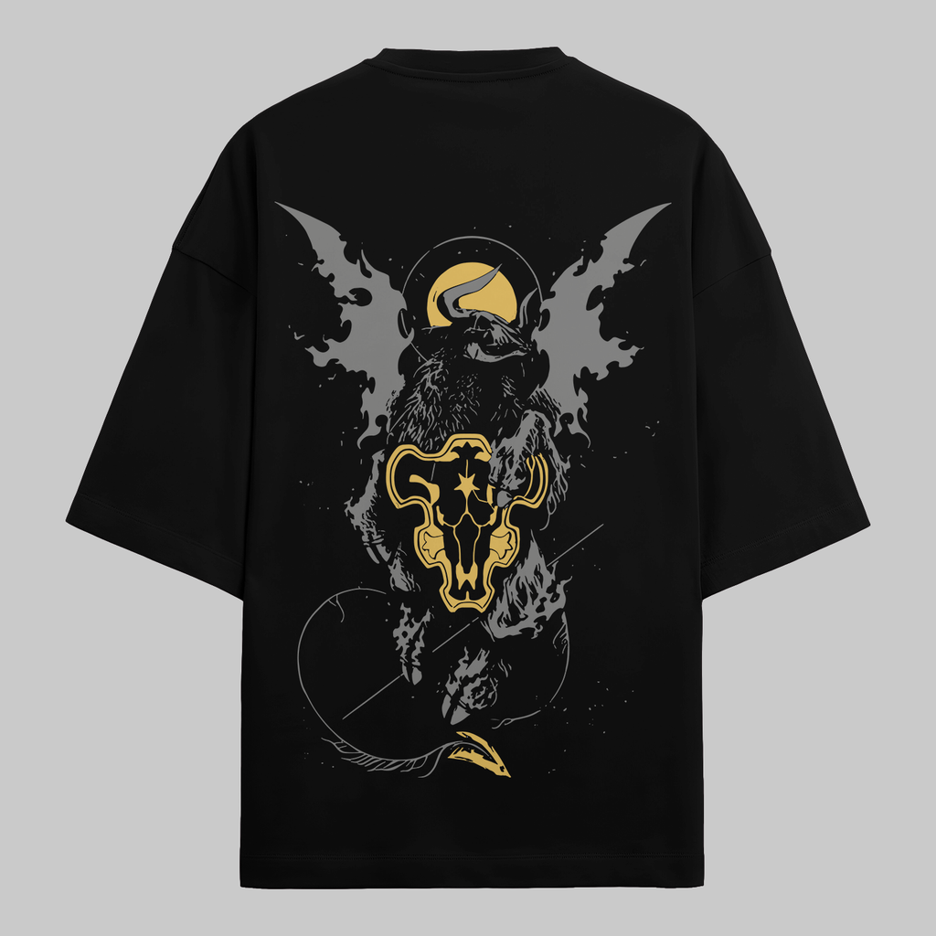 Black Bull : Oversized Classic Tshirt