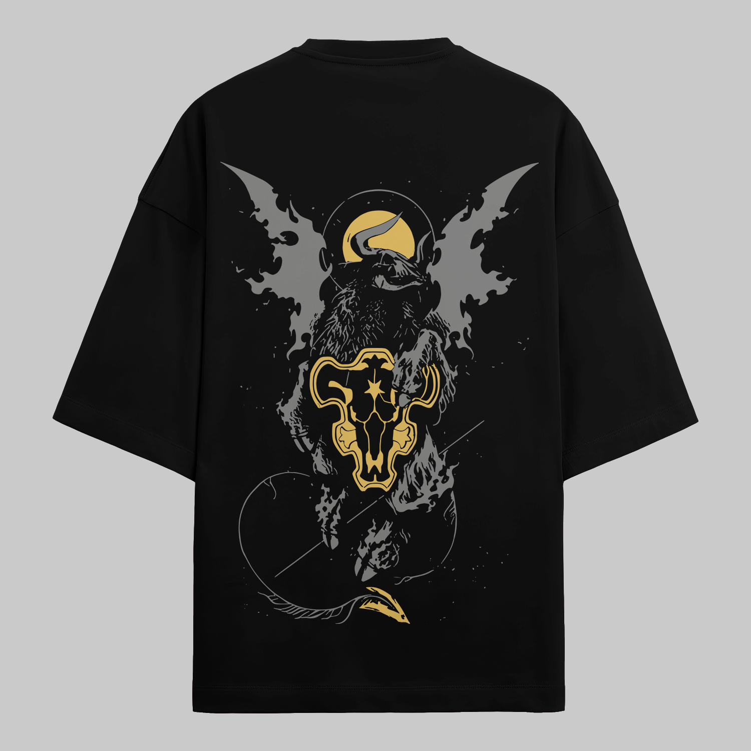 Black Bull : Oversized Classic Tshirt