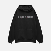 Chaos in Bloom: Oversized Hoodie