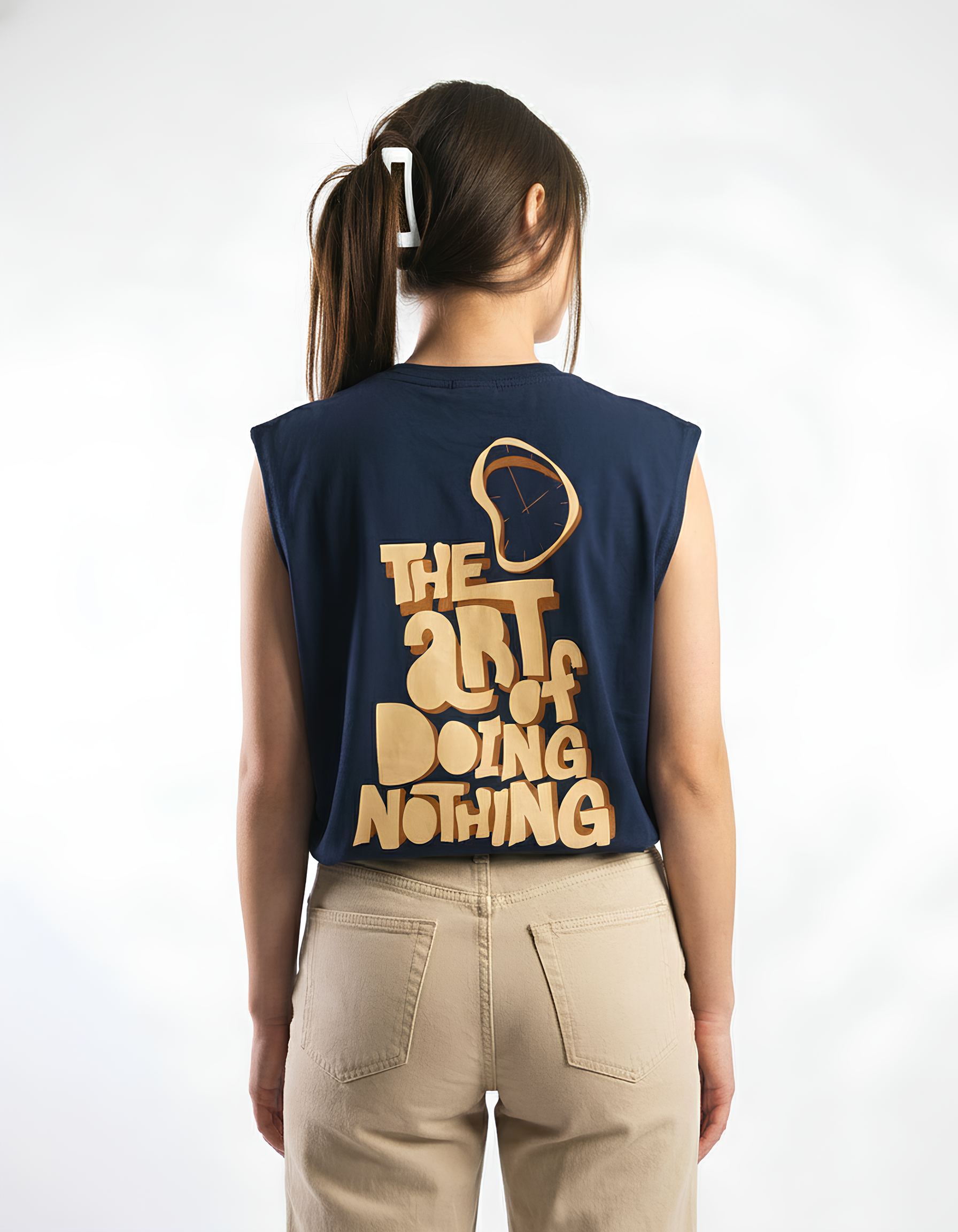 Do Nothing : Oversized Tank Top