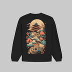 Samurai Sanctuary: Oversized Clssic Sweatshirt