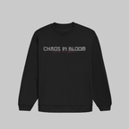 Chaos in Bloom: Oversized Classic Sweatshirt