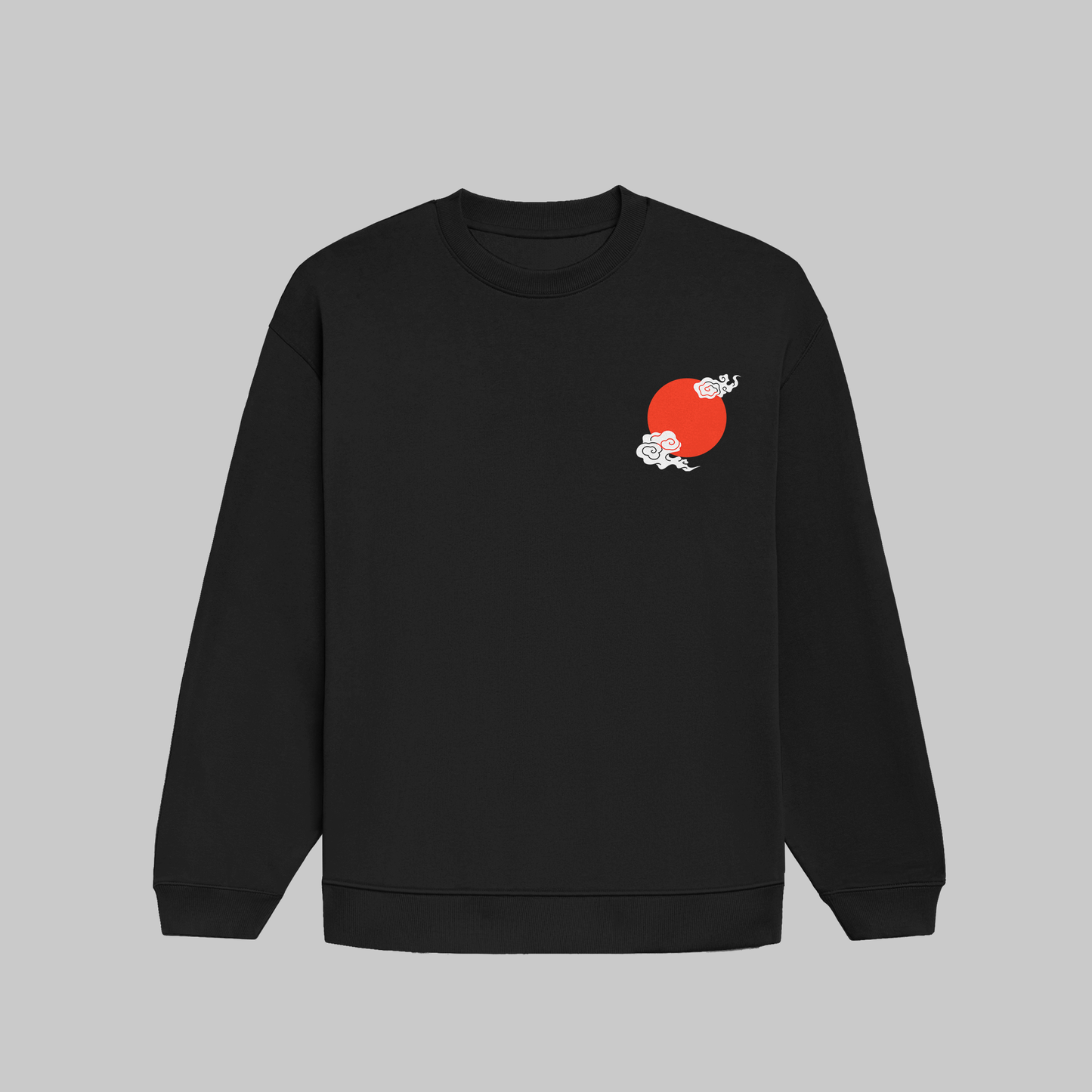 Soaring Crane: Oversized Classic Sweatshirt