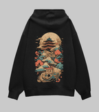 Samurai Sanctuary: Oversized Hoodie