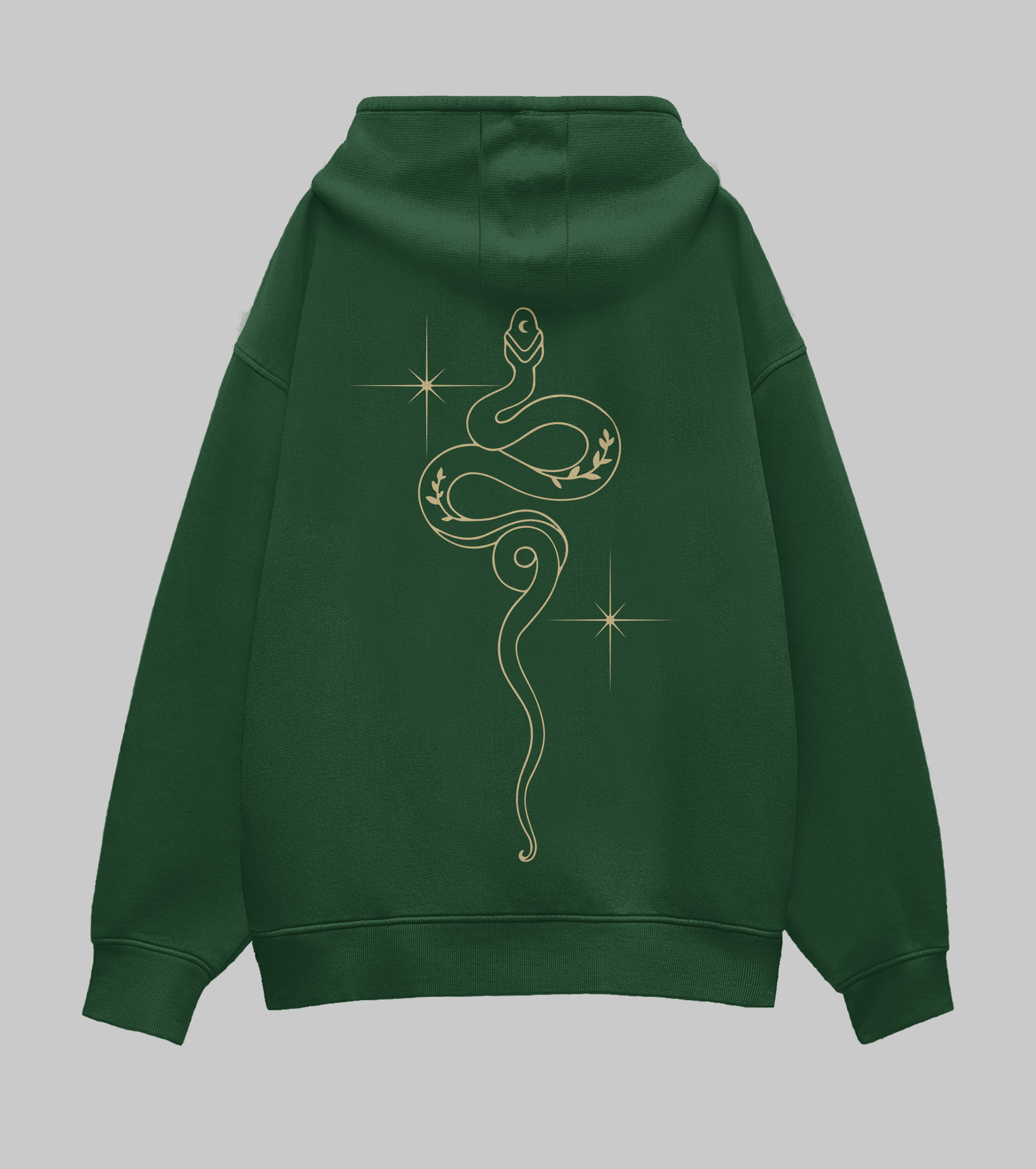Cosmic Cobra: Oversized Hoodie