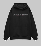 Chaos in Bloom: Oversized Hoodie