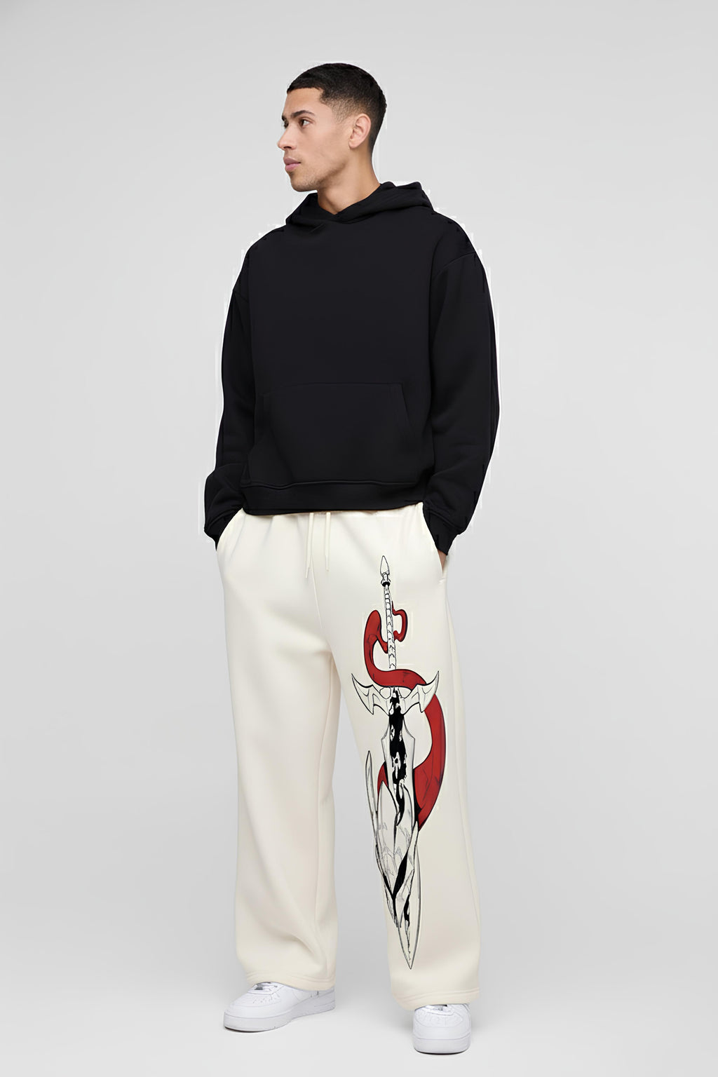 Red Guardian : Unisex Straight Fit Pants