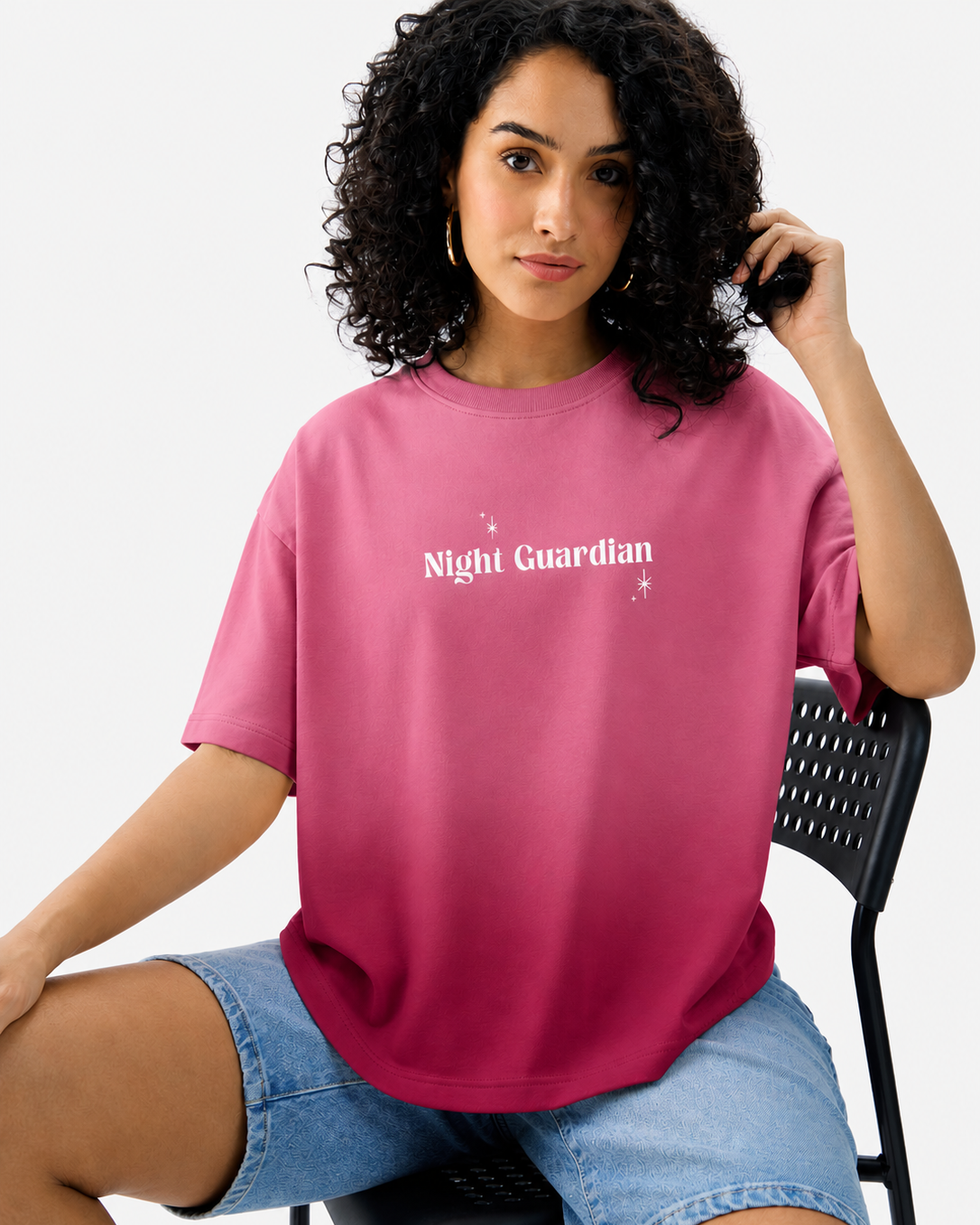 Night Guardian : Boxy Fit Tshirt