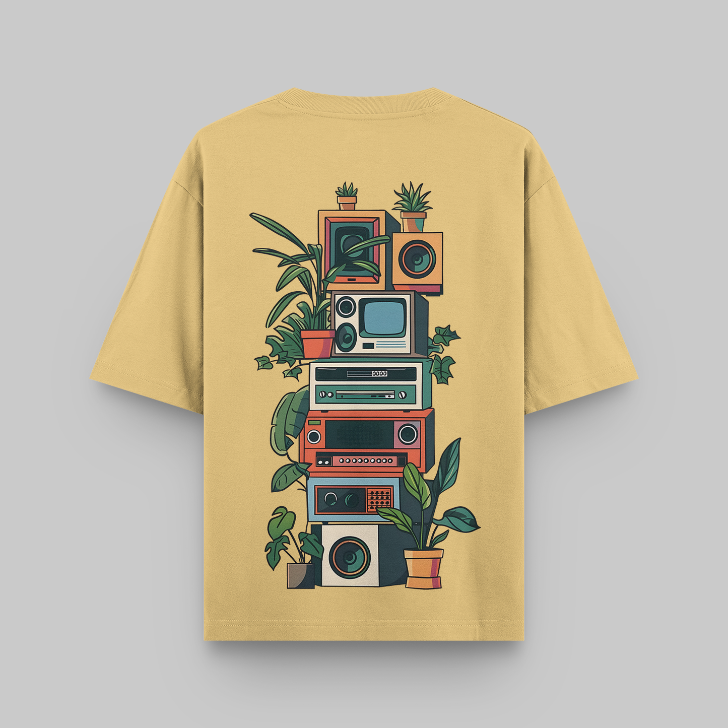 Retro Cast : Oversized Standard Tshirt