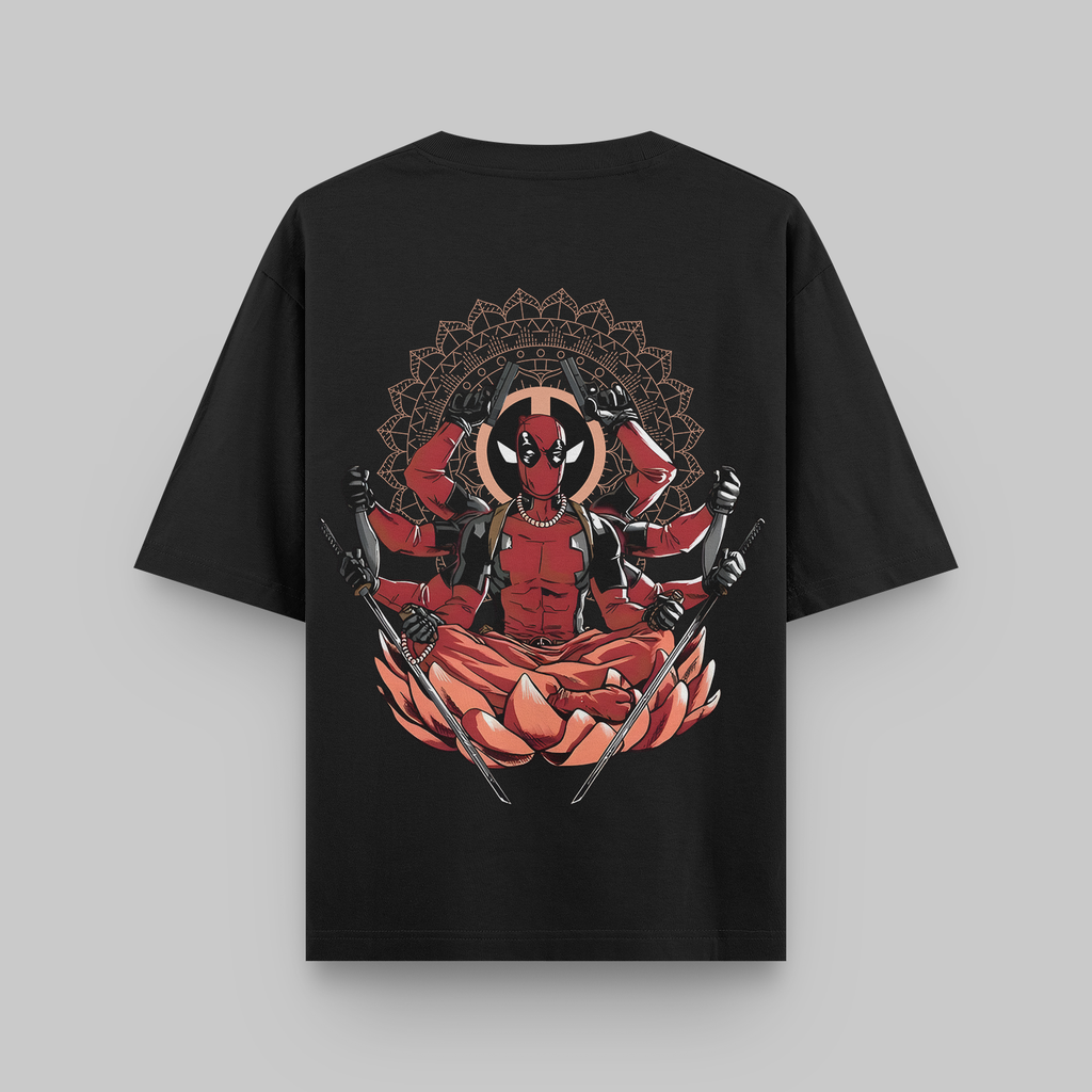 Deadpool Drip: Oversized Classic T-shirt