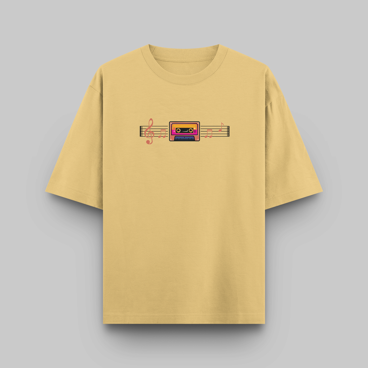 Retro Cast : Oversized Standard Tshirt
