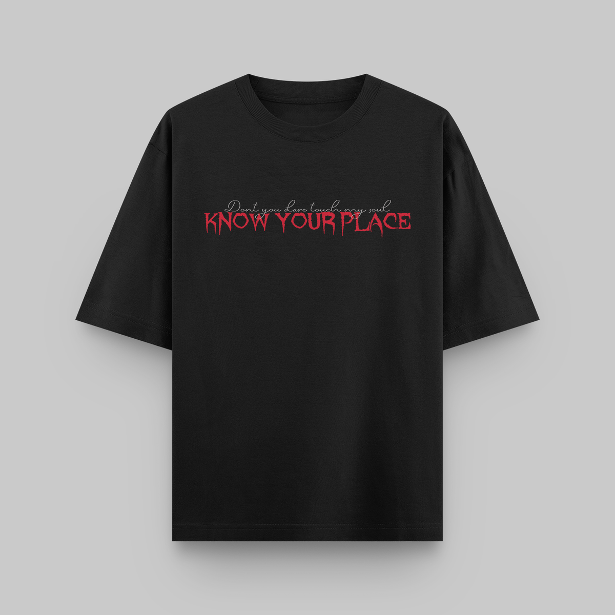 The Disgraced One: Oversized Classic T-shirt