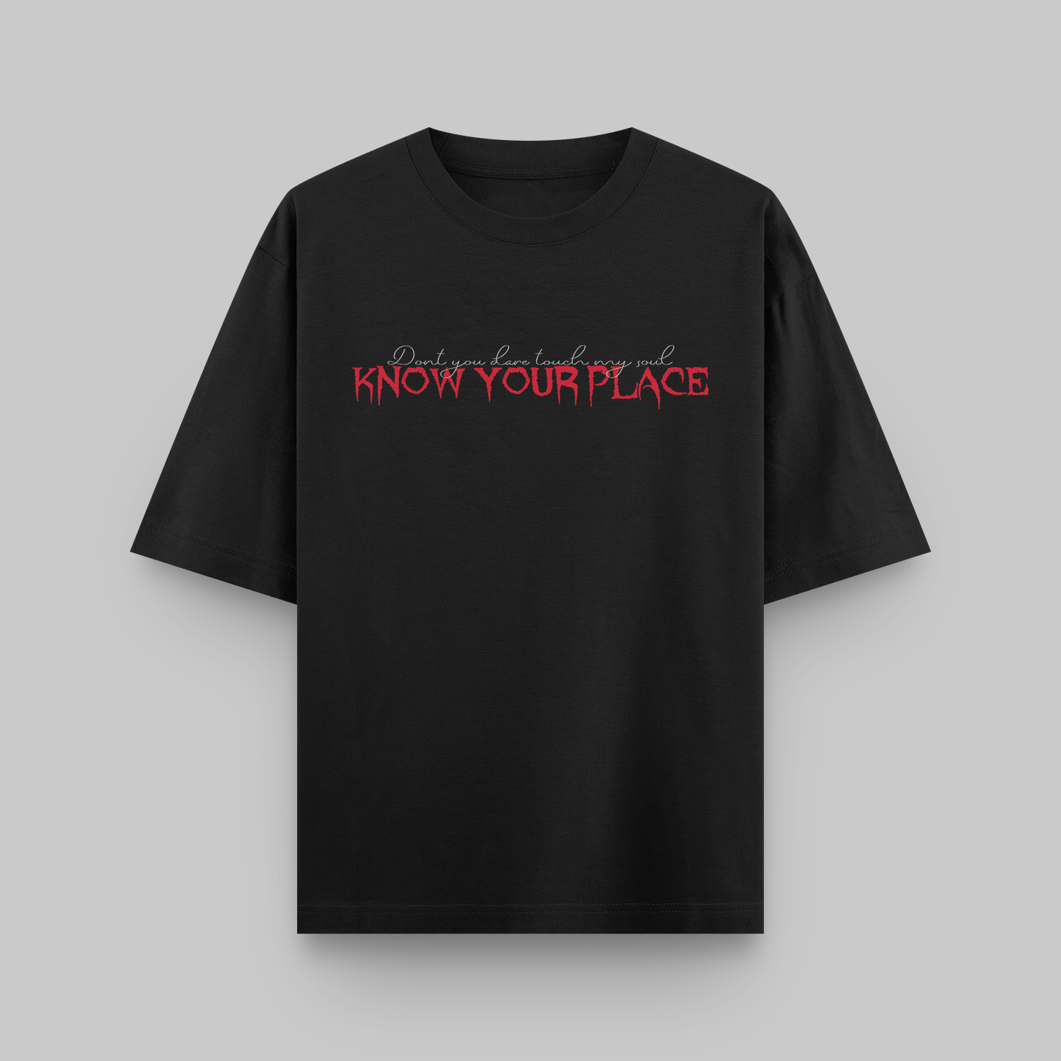 The Disgraced One: Oversized Classic T-shirt
