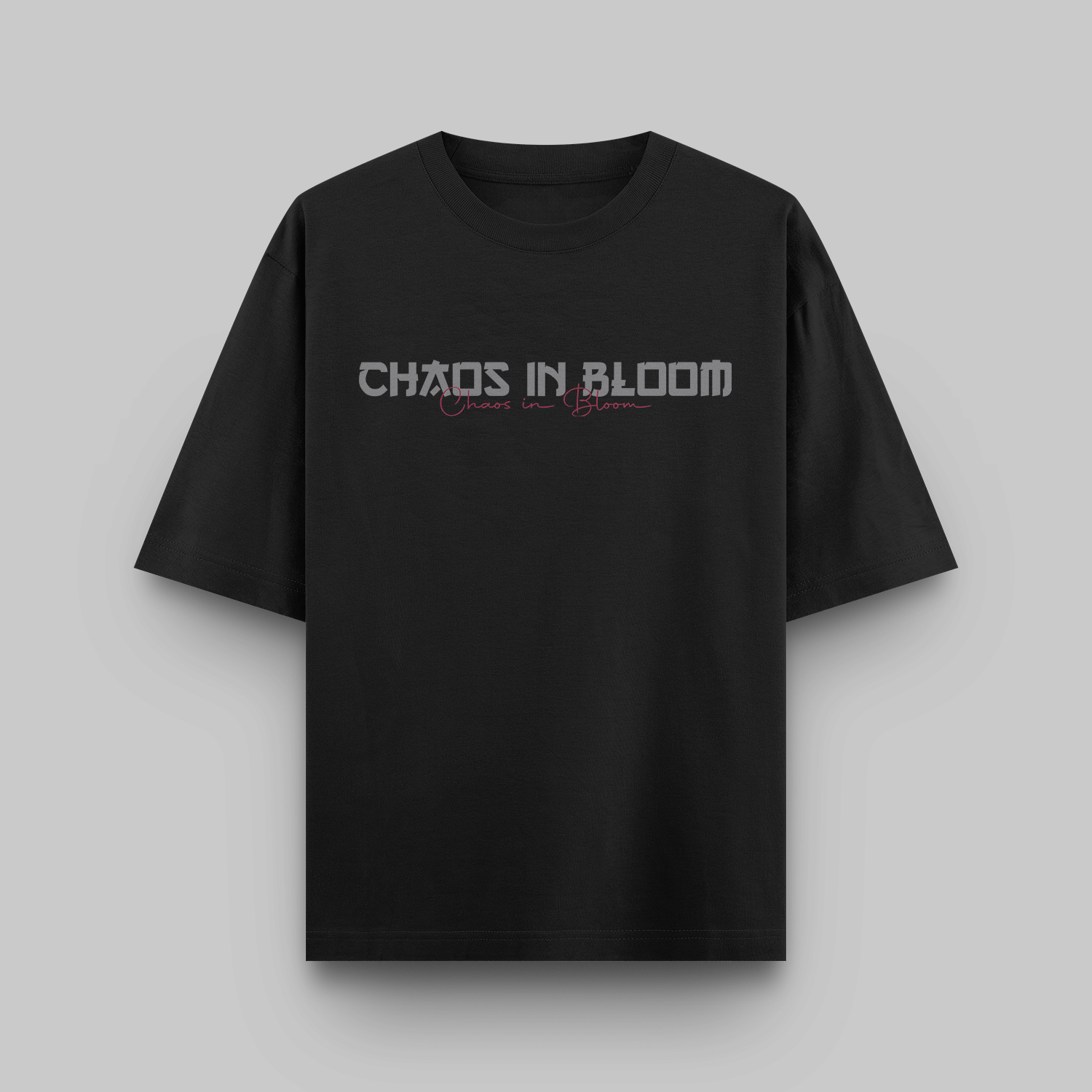 Chaos in Bloom: Oversized Classic T-shirt