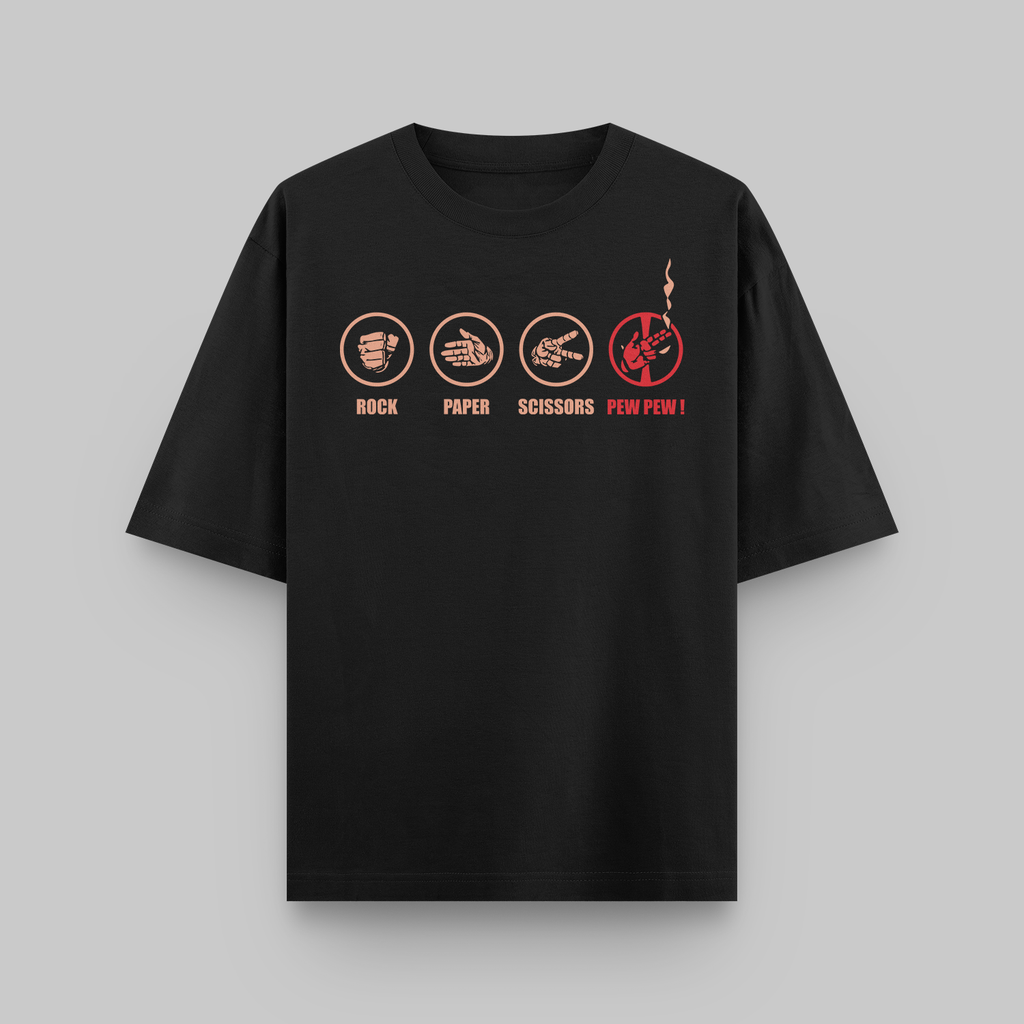 Deadpool Drip: Oversized Classic T-shirt