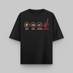 Deadpool Drip: Oversized Classic T-shirt