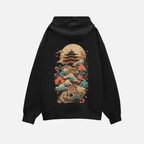 Samurai Sanctuary: Oversized Hoodie