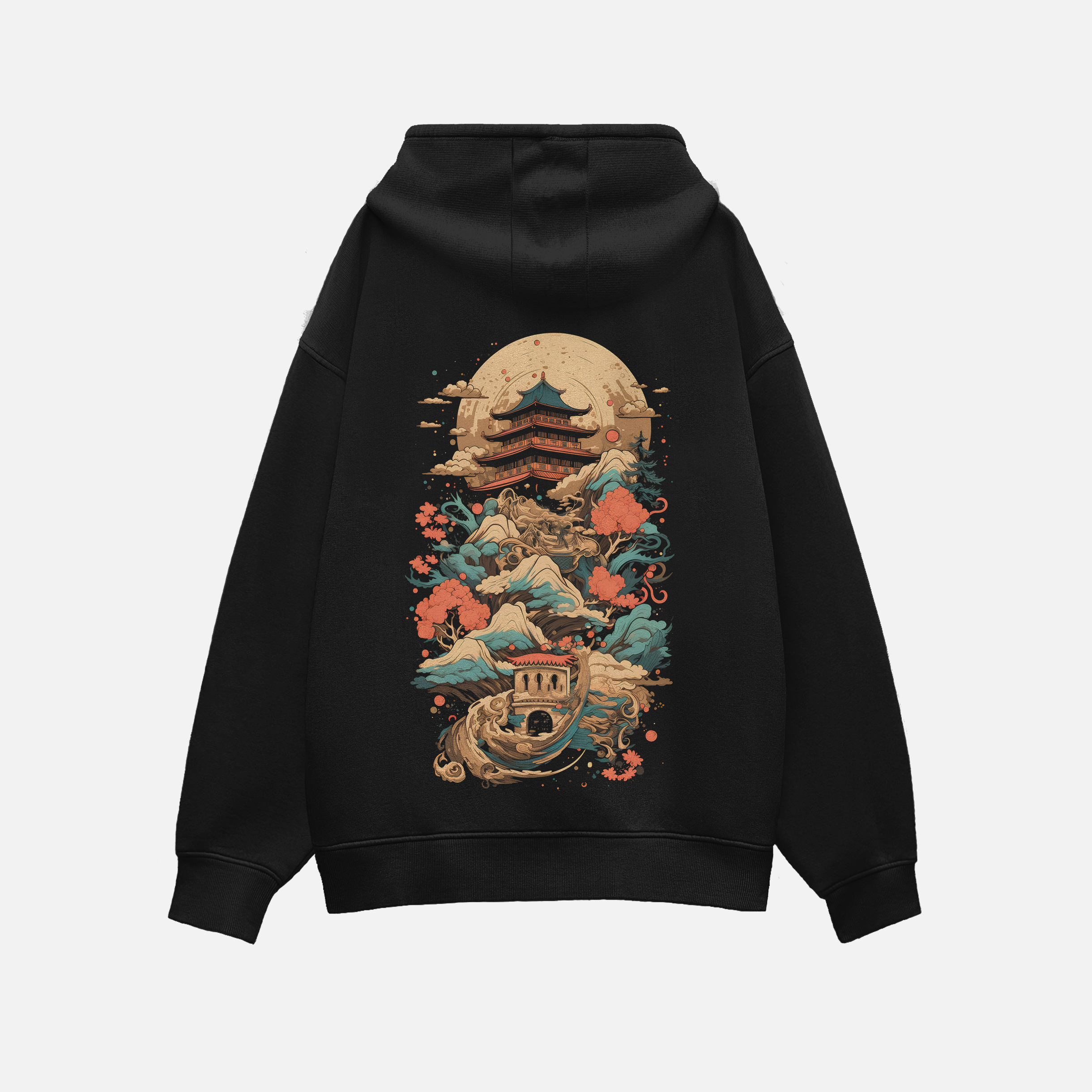 Samurai Sanctuary: Oversized Hoodie