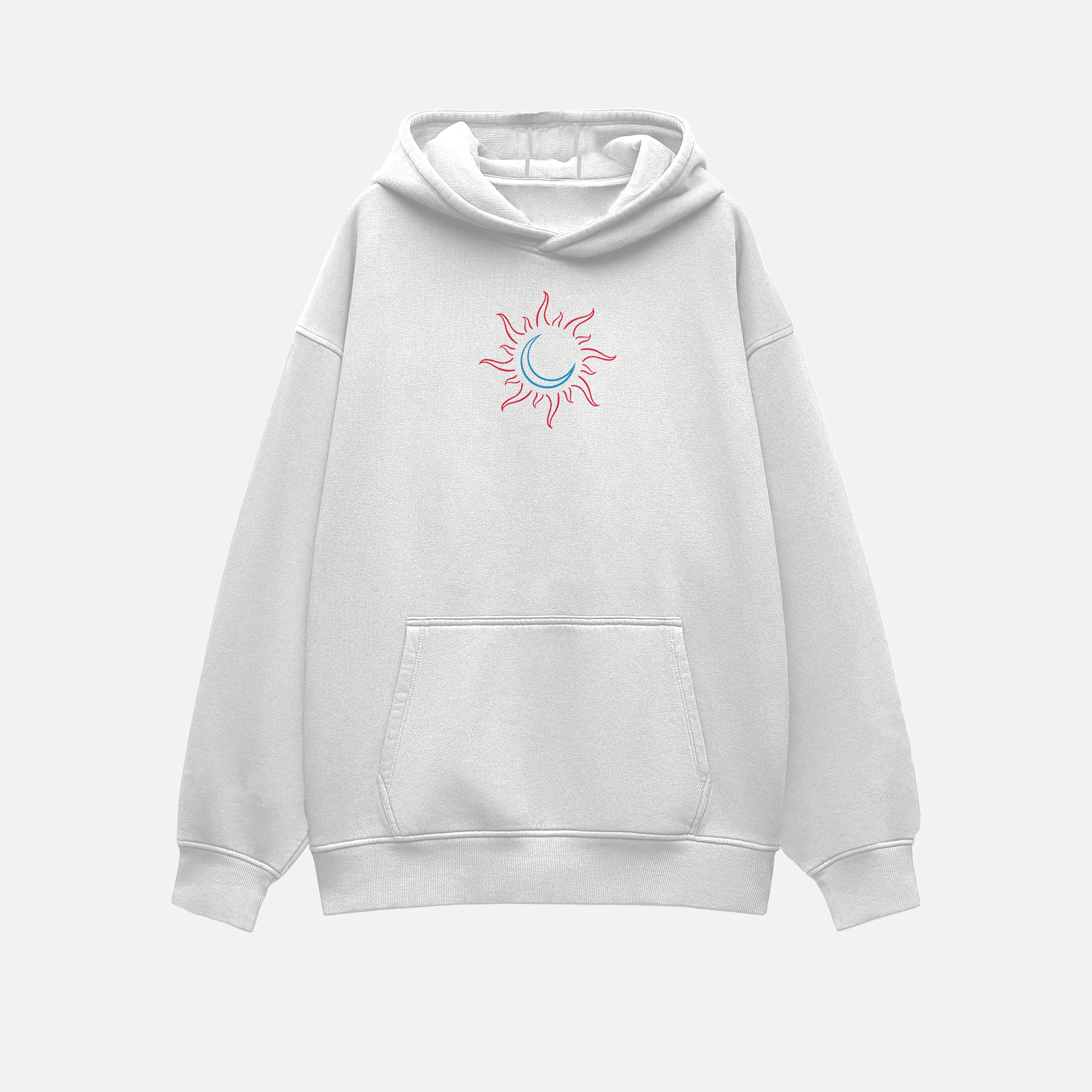 The Sun & The Moon : Oversized Hoodie