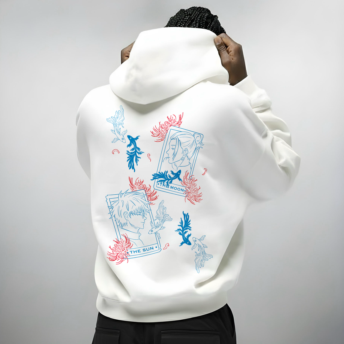 The Sun & The Moon : Oversized Hoodie