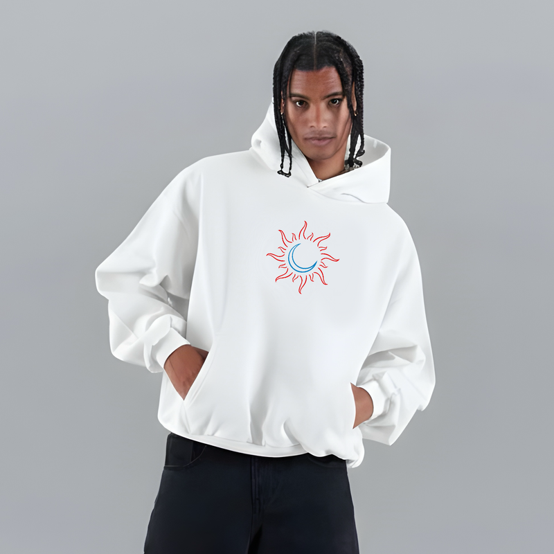 The Sun & The Moon : Oversized Hoodie
