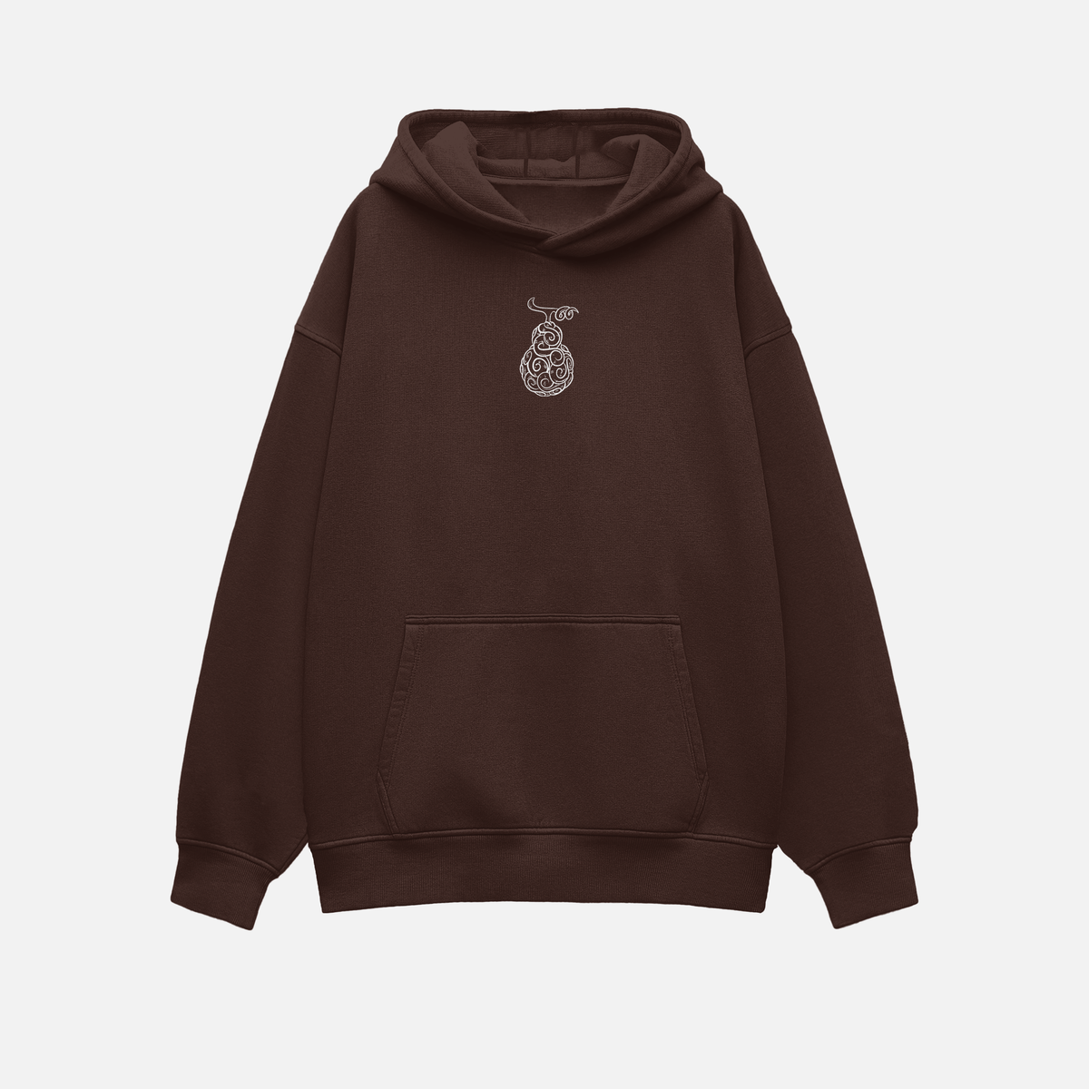 White Beard : Oversized Hoodie