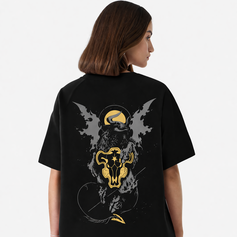 Black Bull : Oversized Classic Tshirt